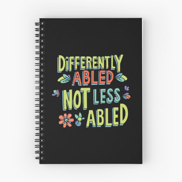 Item preview, Empowering Tee: Differently-abled, not less-abled designed and sold by Celebration Printables.
