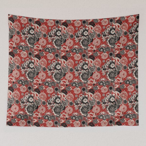Item preview, Diseño geométrico rojo, blanco y negro. designed and sold by Tinytrends.