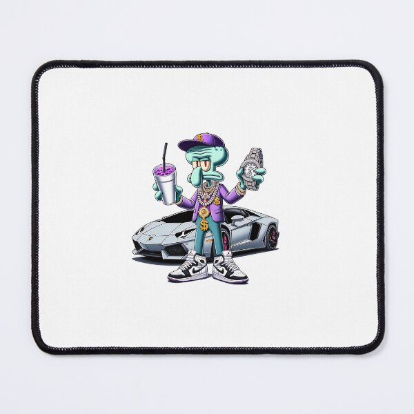 Item preview, Ghetto Squidward designed and sold by GhettoCartoons.