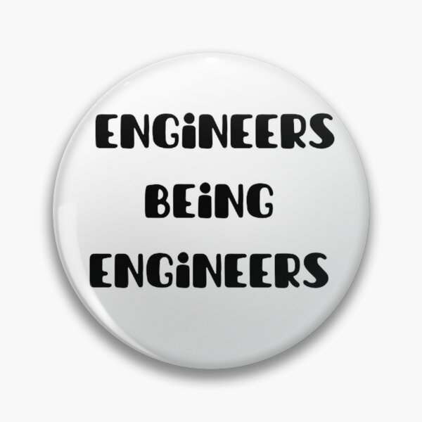 Artikelvorschau, Maßgeschneidertes Ingenieur-Shirt, Retro-T-Shirt mit der Aufschrift „Engineers Being Engineers“ für Technik-Enthusiasten entworfen und verkauft von JSPStore.