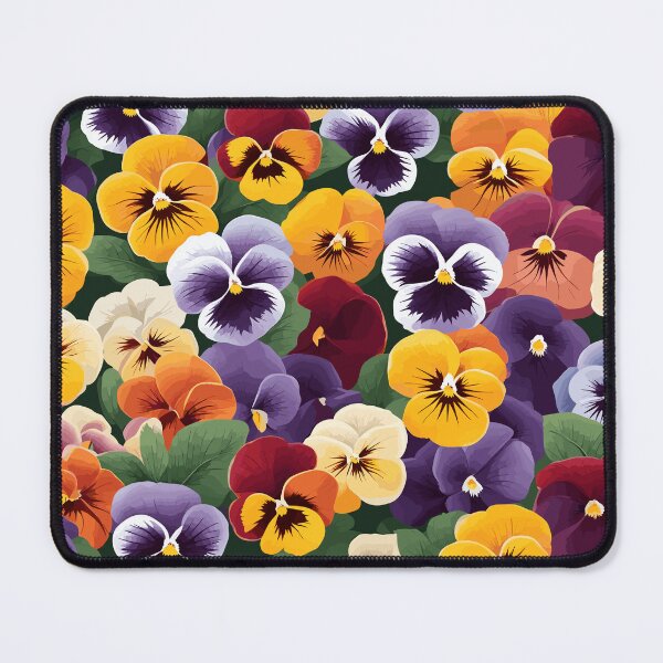 Item preview, Pansy Flowers Pattern designed and sold by WildlifeInc.