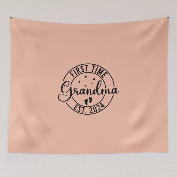 Item preview, First Time Grandma 2024 Grandma Announcement designed and sold by ArtMeetsPizza.