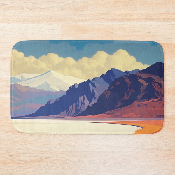 Artikelvorschau, Death Valley Salt Flats Nationalpark Vintage Reiseplakat entworfen und verkauft von Gabe-and-Co.