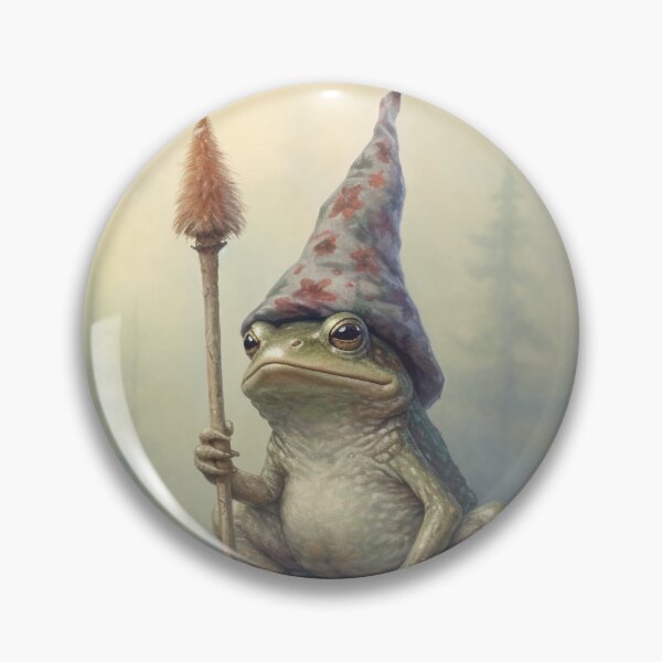 Item preview, Wizard Frog Toad on Guard designed and sold by egneveRArt.