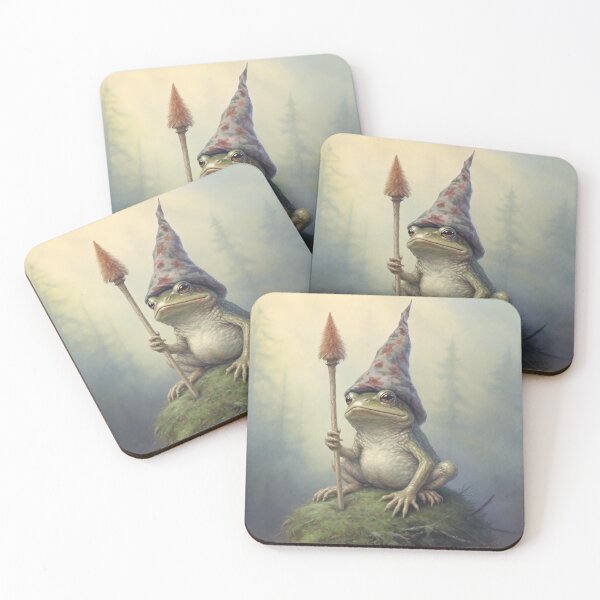 Item preview, Wizard Frog Toad on Guard designed and sold by egneveRArt.