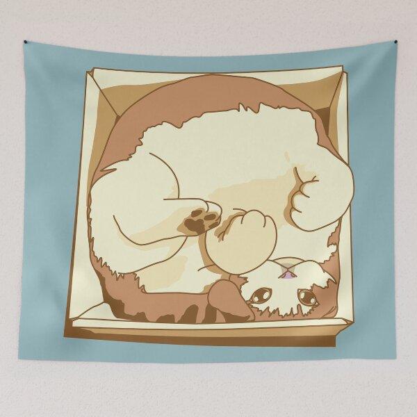 Item preview, Cute Orange Cat in a box designed and sold by Craftsanity.