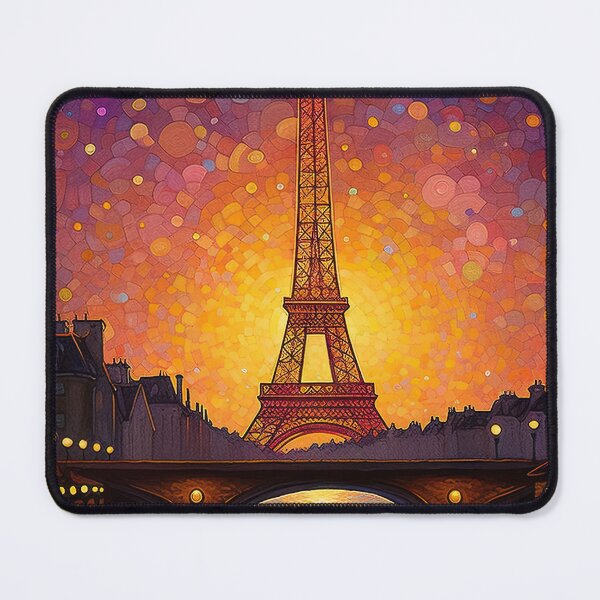 Item preview, Trippy Eiffel Tower with River Canal designed and sold by OccultDreams.