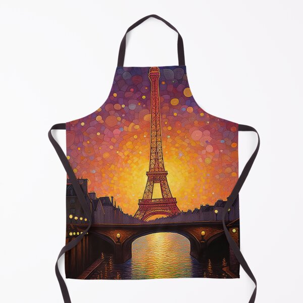Item preview, Trippy Eiffel Tower with River Canal designed and sold by OccultDreams.