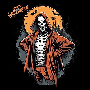Artwork thumbnail, Cool skeleton with Halloween vibes by Coollzone