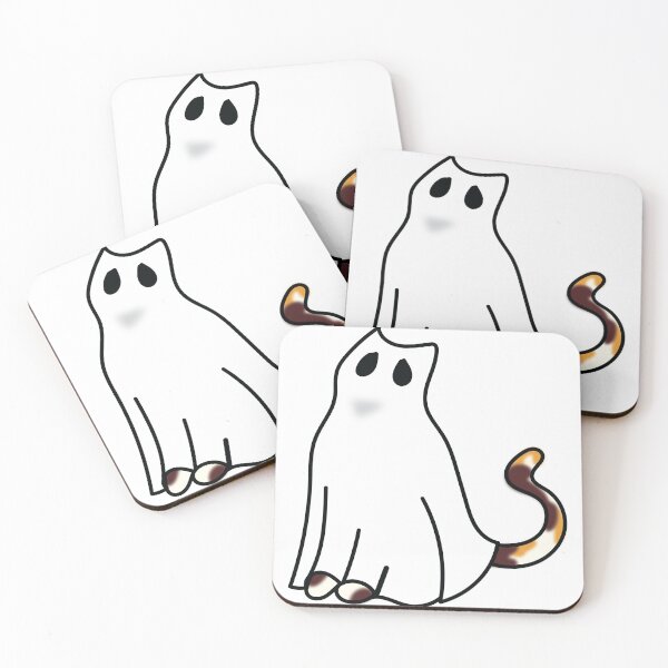 Item preview, Posing Calico Ghost Cat designed and sold by Jgeivett.