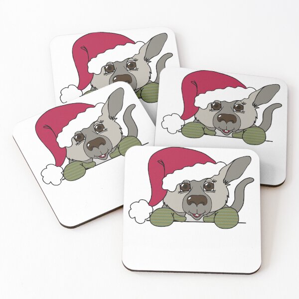 Item preview, "Kangaroo Santa" 1 | Merry Christmas designed and sold by LiseHoltArt.