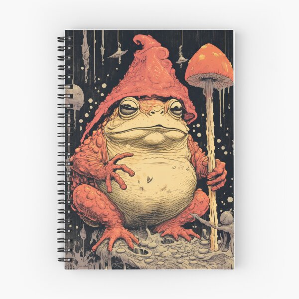 Item preview, Hermit Wizard Toad Frog Lair designed and sold by egneveRArt.
