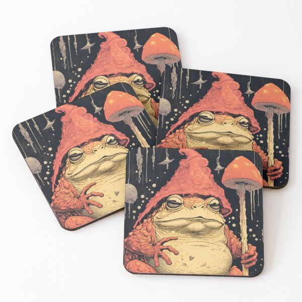 Item preview, Hermit Wizard Toad Frog Lair designed and sold by egneveRArt.