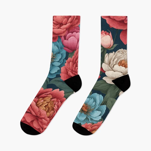 Item preview, Peony Flowers Pattern designed and sold by WildlifeInc.