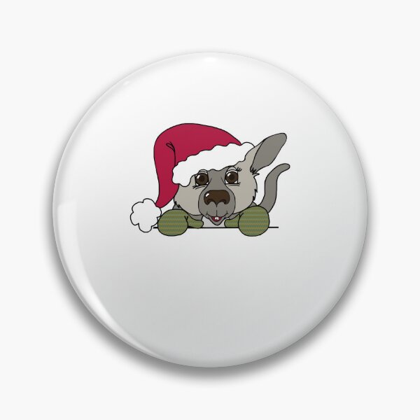 Item preview, "Kangaroo Santa" 2 | Merry Christmas designed and sold by LiseHoltArt.