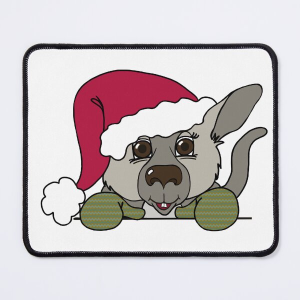 Item preview, "Kangaroo Santa" 2 | Merry Christmas designed and sold by LiseHoltArt.