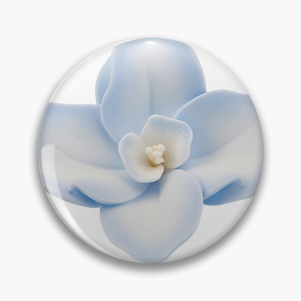 Artikelvorschau, Blaue und weiße Blume: Ein zeitloses Geschenk für Familie und Freunde entworfen und verkauft von YeahIDoDesign.