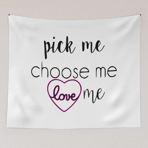 Item preview, Pick me, choose me, love me-Greys designed and sold by KikkaT.