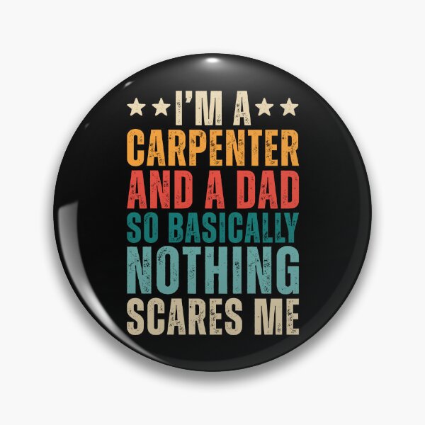 Item preview, Retro Carpenter And A Dad designed and sold by kamrankhan.