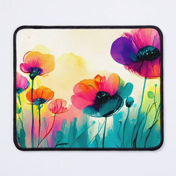 Item preview, Abstract Watercolor Flowers Maximalist – Poppys Watercolor designed and sold by Lannanun.