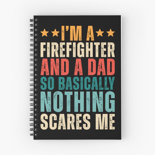 Item preview, Retro Firefighter And A Dad designed and sold by kamrankhan.