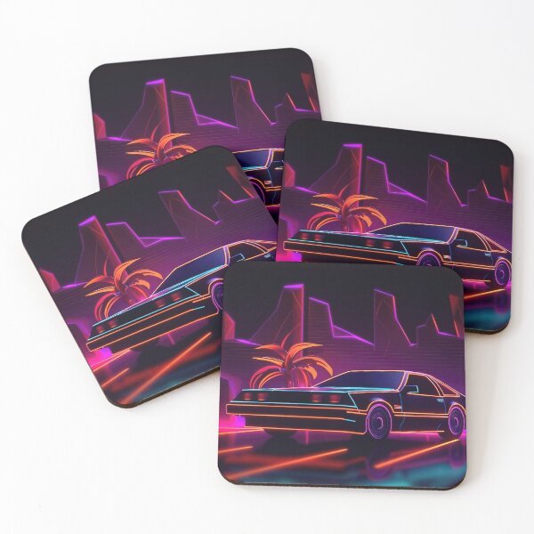 Item preview, Neon Drives: A Synthwave Odyssey designed and sold by Mullet Monkey.