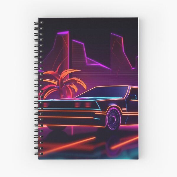 Item preview, Neon Drives: A Synthwave Odyssey designed and sold by Mullet Monkey.