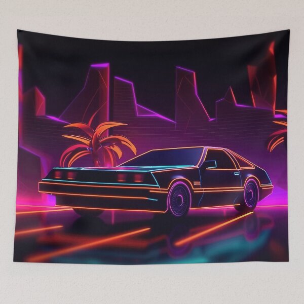 Item preview, Neon Drives: A Synthwave Odyssey designed and sold by Mullet Monkey.