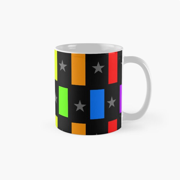 Aperçu de l'œuvre Rectangles arc-en-ciel créée et vendue par Noobles-Sh0p.
