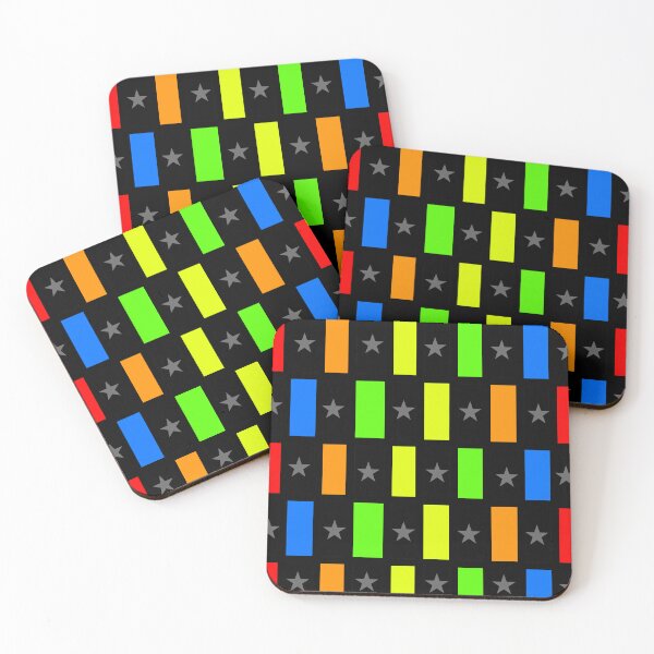 Item preview, Rainbow Rectangles designed and sold by Noobles-Sh0p.