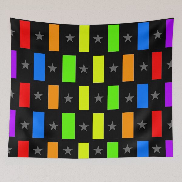 Item preview, Rainbow Rectangles designed and sold by Noobles-Sh0p.