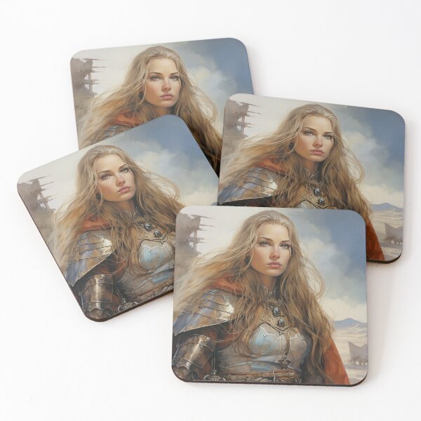 Item preview, Fantasy Portrait Series: Warrior Maidens [Model 22] designed and sold by grimtower.