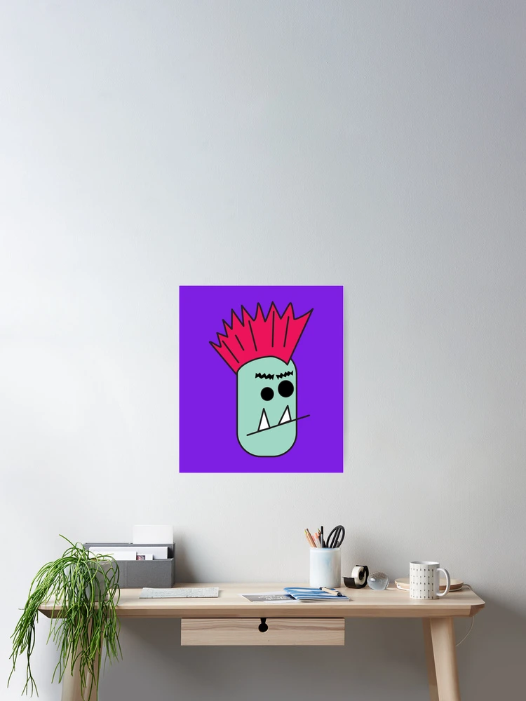 Thumbnail 2 of 3, Poster, MohawkMonsta’ designed and sold by RKTBOY.