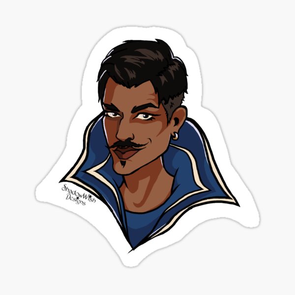 Charming Tevinter Mage Dorian DA:I Sticker Sticker