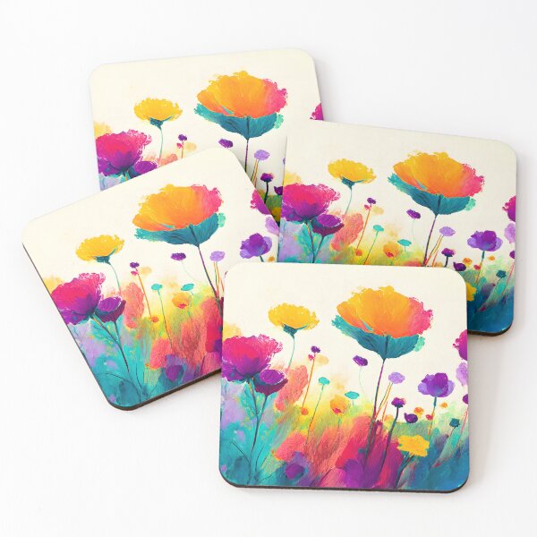 Item preview, Abstract  Watercolor Flowers Maximalist – Marigolds  Watercolor designed and sold by Lannanun.