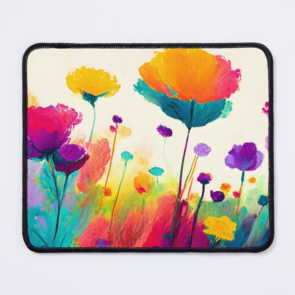 Item preview, Abstract Watercolor Flowers Maximalist – Marigolds Watercolor designed and sold by Lannanun.