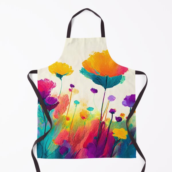 Item preview, Abstract Watercolor Flowers Maximalist – Marigolds Watercolor designed and sold by Lannanun.