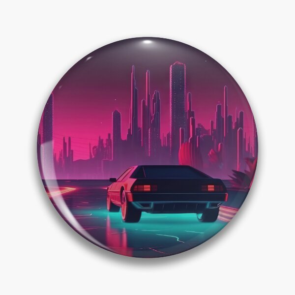Item preview, Electric Horizon: Neon Nights Cruise designed and sold by Mullet Monkey.