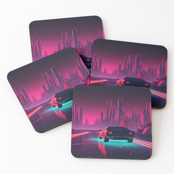 Item preview, Electric Horizon: Neon Nights Cruise designed and sold by Mullet Monkey.