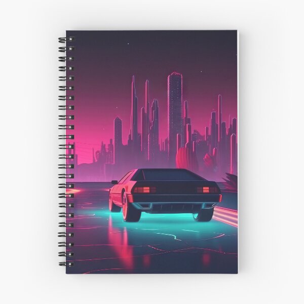 Item preview, Electric Horizon: Neon Nights Cruise designed and sold by Mullet Monkey.