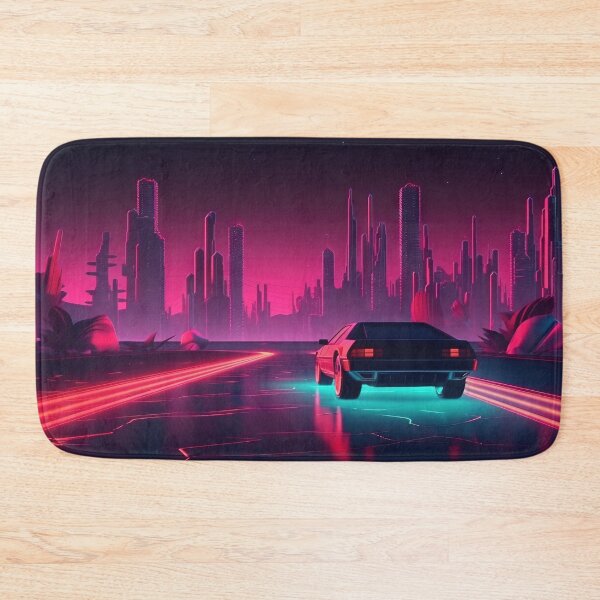 Item preview, Electric Horizon: Neon Nights Cruise designed and sold by Mullet Monkey.
