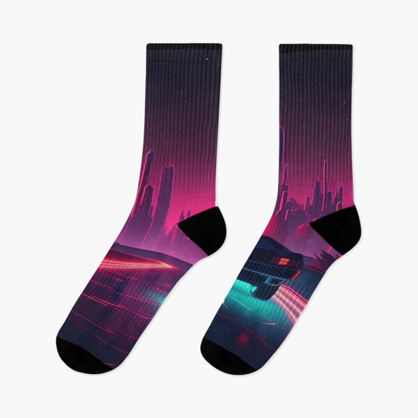 Item preview, Electric Horizon: Neon Nights Cruise designed and sold by Mullet Monkey.