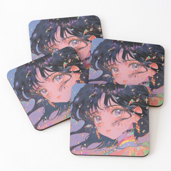 Item preview, Adorable Surreal Pastel Retro Anime Girl designed and sold by bubblegoth.