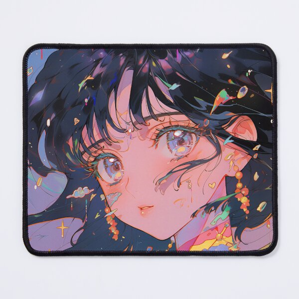 Item preview, Adorable Surreal Pastel Retro Anime Girl designed and sold by bubblegoth.