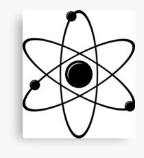 Simple Atom II Canvas Print