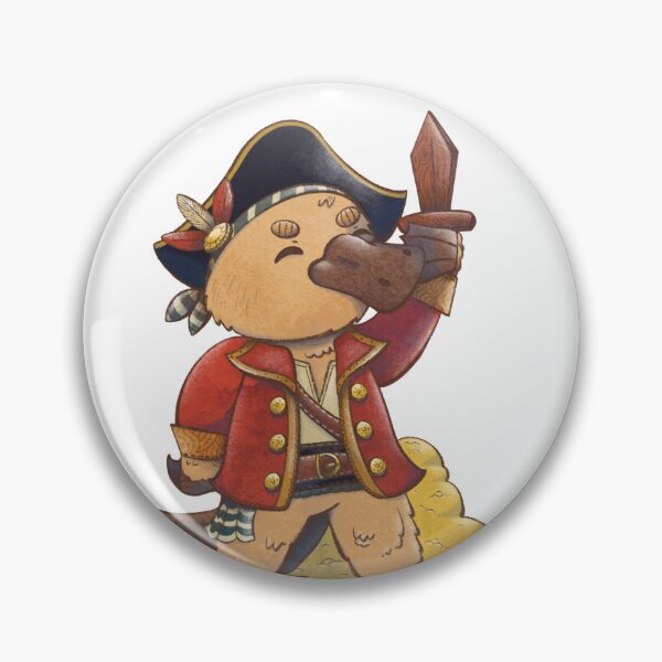 Item preview, Pirate Platypus designed and sold by Eleablue.