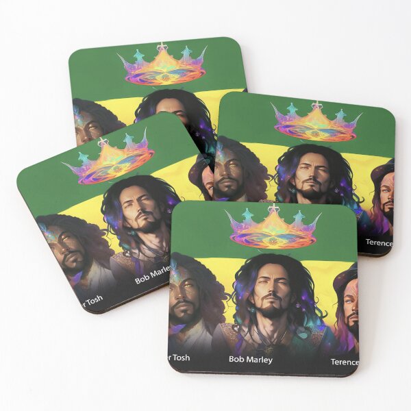Item preview, Bob Marley Peter tosh. reggae reggae man cartoon  designed and sold by Changeyourdesign.