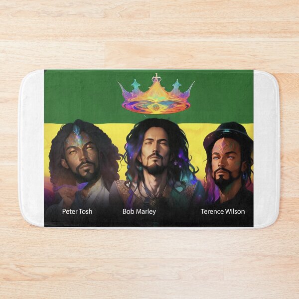Item preview, Bob Marley Peter tosh. reggae reggae man cartoon  designed and sold by Changeyourdesign.