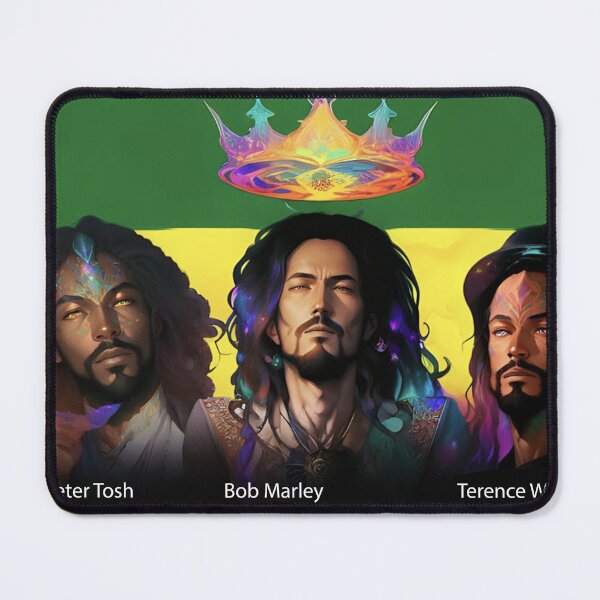 Item preview, Bob Marley Peter tosh. reggae reggae man cartoon designed and sold by Changeyourdesign.