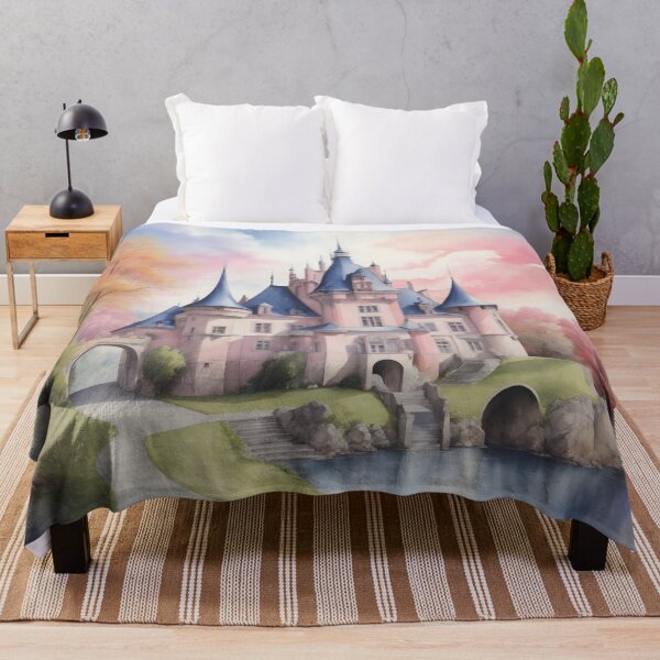 Item preview, pink castle designed and sold by InnovaDigital.